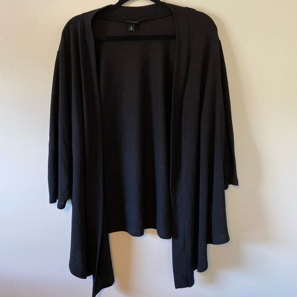 Black cardigan